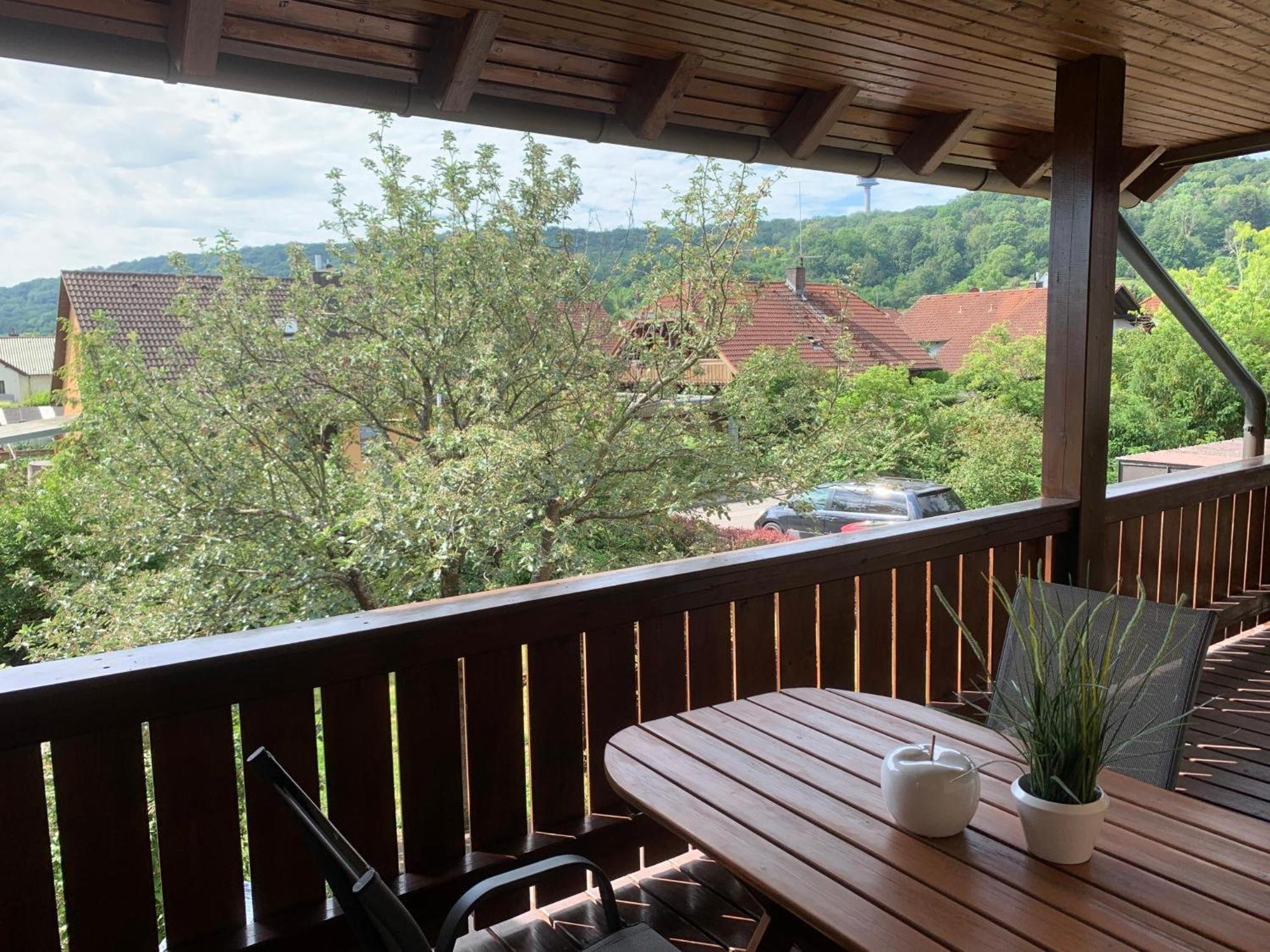 Ferienwohnung Apfelbluete Burgbernheim Екстериор снимка