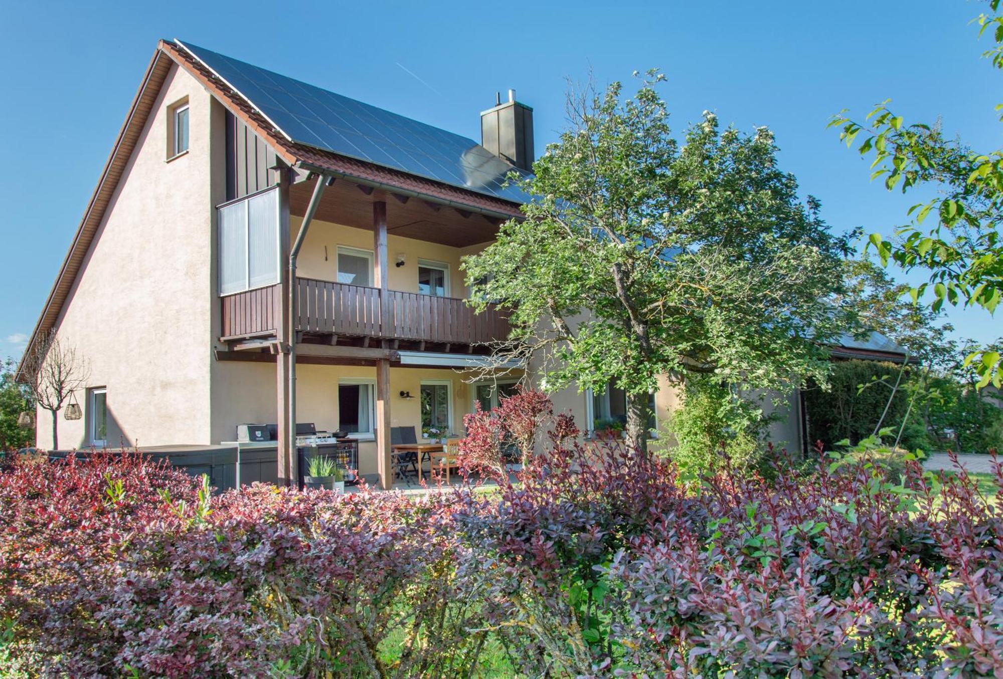Ferienwohnung Apfelbluete Burgbernheim Екстериор снимка